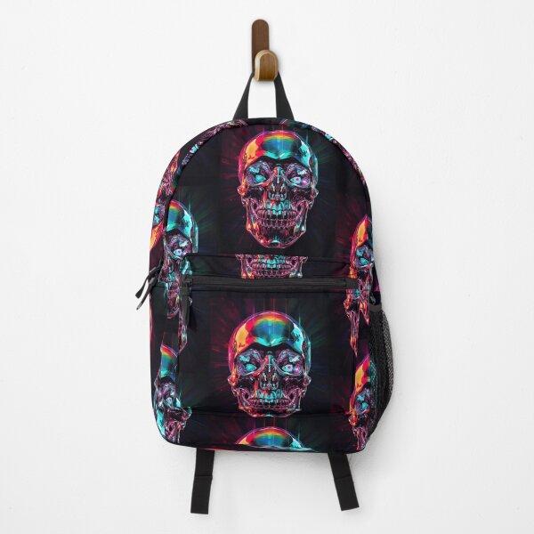Item preview, Crystal Skull in Rainbow Colors – Hypnotic Premium Artwork designed and sold by RAKO13.