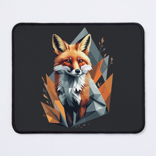 Item preview, Autumn Geometric Fox Silhouette designed and sold by Zakrytos ★★★★★.