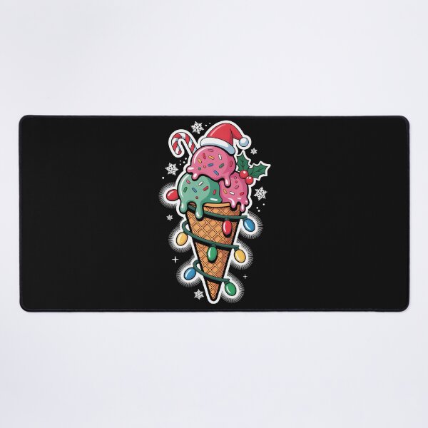 Item preview, Christmas Lights Ice Cream Cone Santa Hat Women Kids designed and sold by clothesy7.