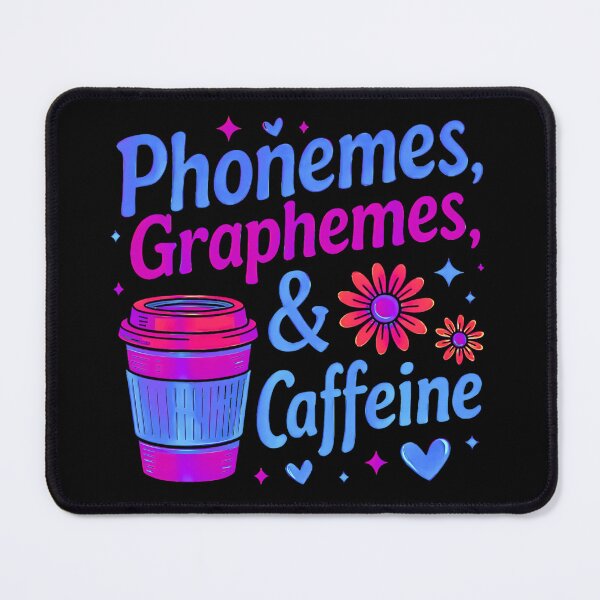 Item preview, Funny Phonemes Graphemes and Caffeine Back To School designed and sold by URGlden.