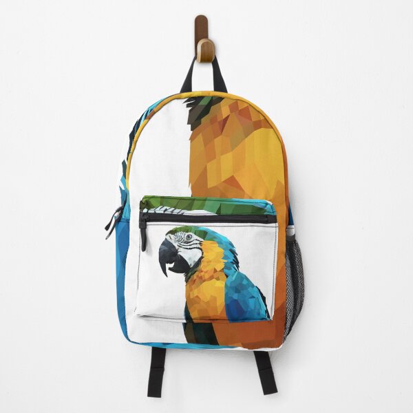 Item preview, Low Poly Parrot Illustration Geometric Bird Wildlife Art designed and sold by jayson salvador.