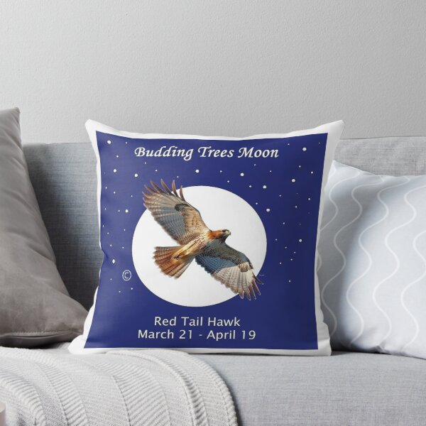 Item preview, Ojibwe Red Tail Hawk Birth Moon Totem ©  designed and sold by Ojibwe Dreamer.