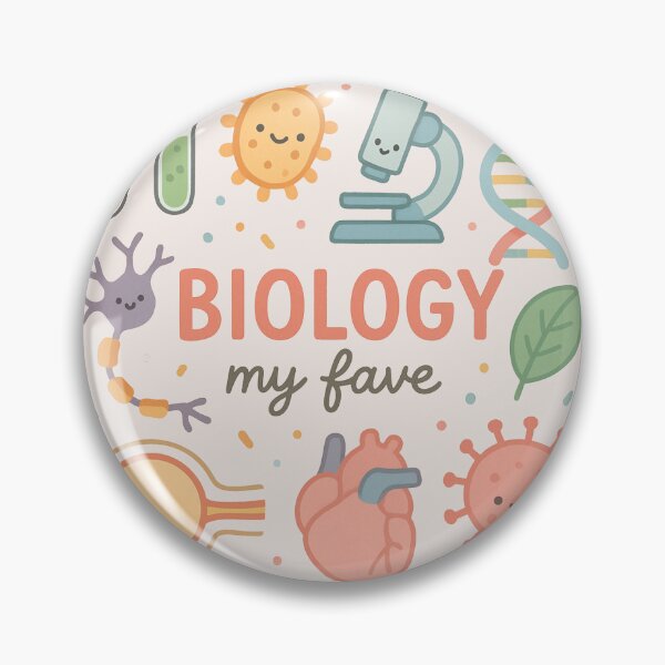 Item preview, Cute Pastel Biology Design for Kids – Kawaii Science Icons with “BIOLOGY my fave” designed and sold by Graphicarium Shop.