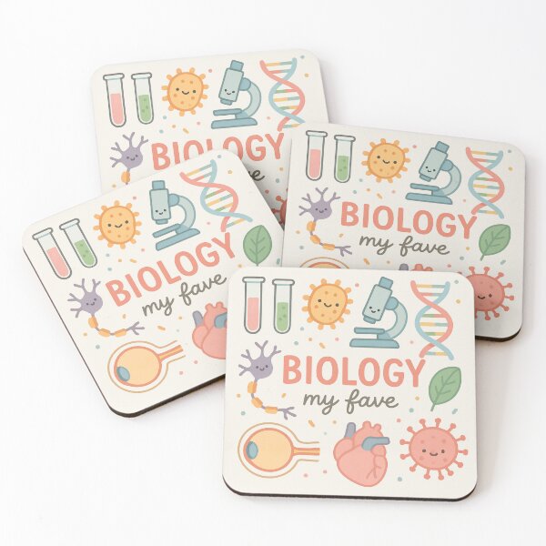 Item preview, Cute Pastel Biology Design for Kids – Kawaii Science Icons with “BIOLOGY my fave” designed and sold by Graphicarium Shop.