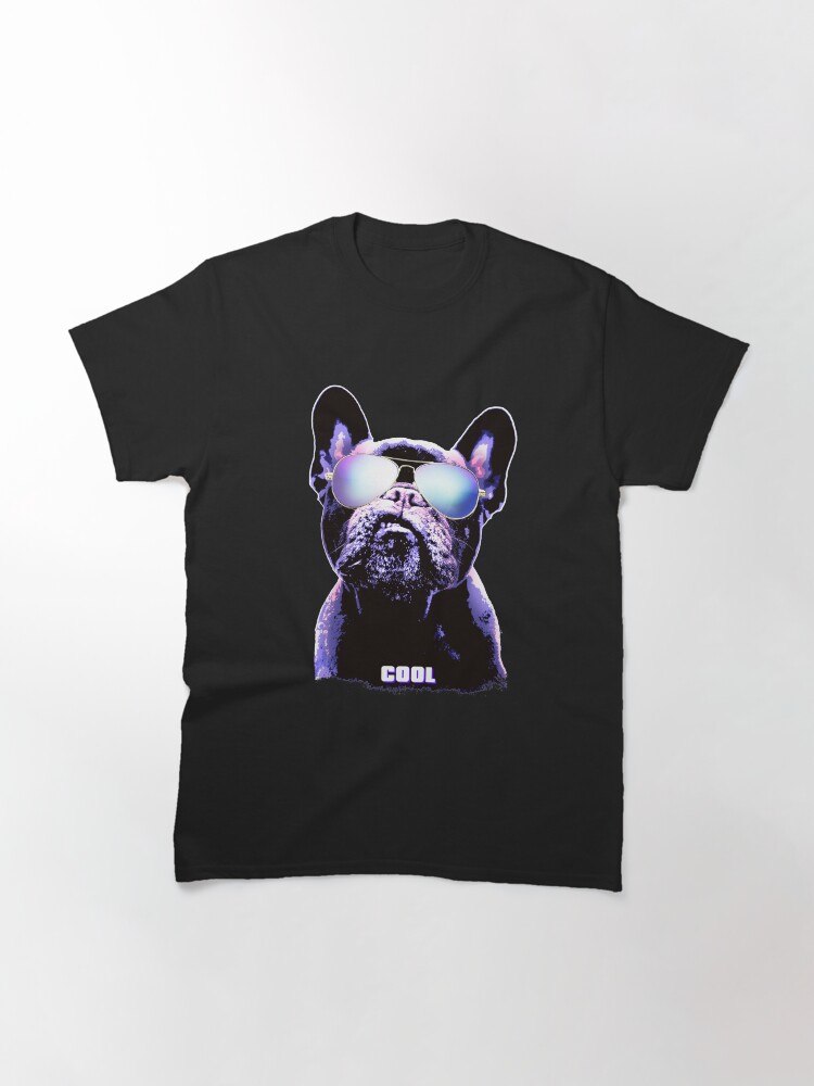 "French Bulldog Neon tshirt, cute color tshirt" Tshirt by