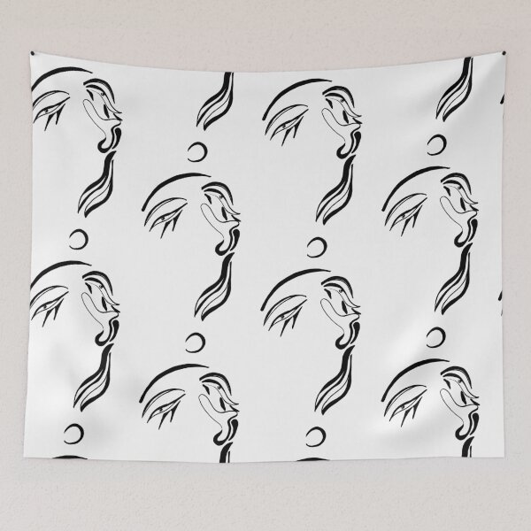 Item preview, The questioning man designed and sold by CatB4B.