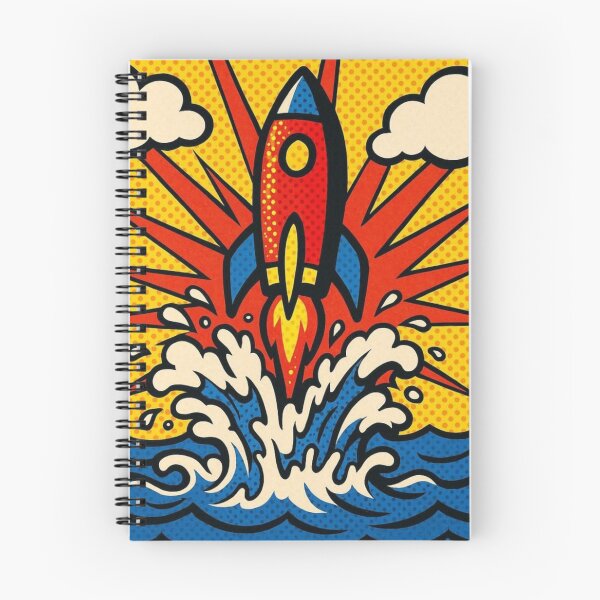 Item preview, rocket shooting out of the sea designed and sold by Dogandesighn.