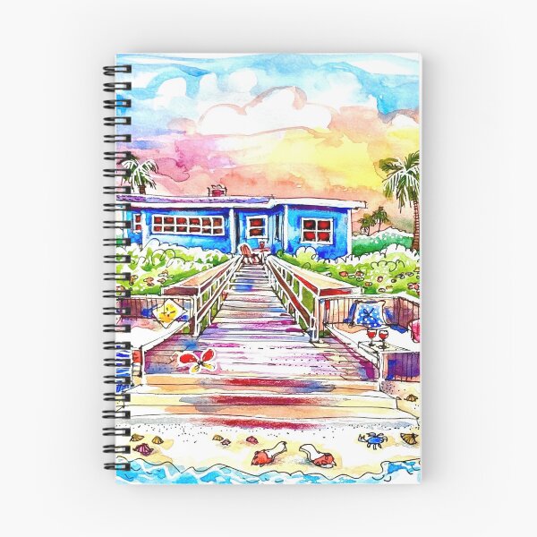 Item preview, Florida, EE. UU. Casa rural escondida en Ponte Vedra. designed and sold by ErinHillStudio.