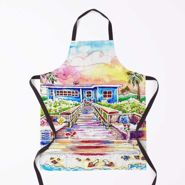 Item preview, Florida USA. Hideaway cottage, Ponte Vedra. designed and sold by ErinHillStudio.