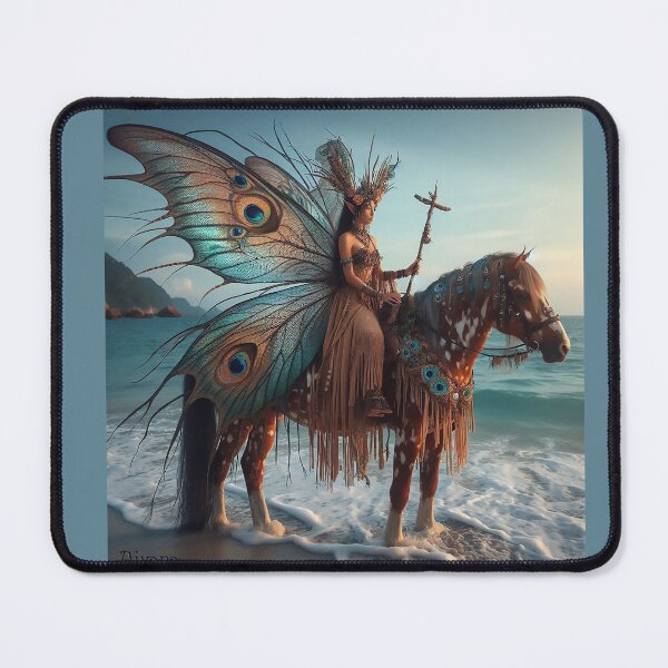 Item preview, Wind Song LeMurMaid Celestial Arrival - Appaloosa Sea Horse designed and sold by WildlyAiyana.