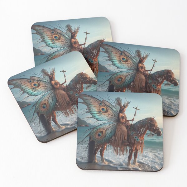Item preview, Wind Song LeMurMaid Celestial Arrival - Appaloosa Sea Horse designed and sold by WildlyAiyana.