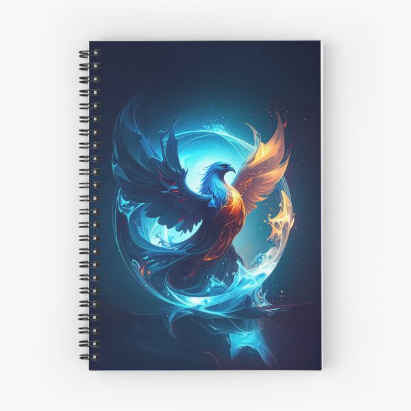 Item preview, The Phoenix of Renewal | Mythical Firebird Fantasy Art designed and sold by Englandbear.