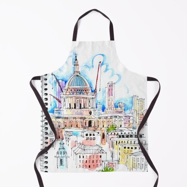 Item preview, London. UK. St Paul's & the City designed and sold by ErinHillStudio.