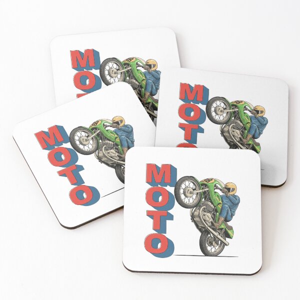 Item preview, Retro Motopirueta Grunge MOTO Design - 80s and 90s Style designed and sold by elglotonmusical.