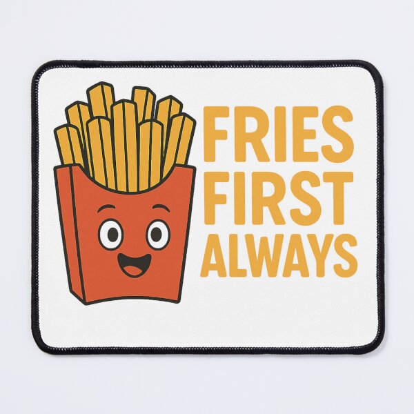 Item preview, Fries First Always designed and sold by Sara Wrenai.