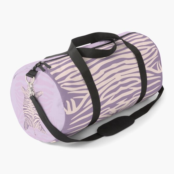 Item preview, zebra purple bag designed and sold by maliapolsterart.