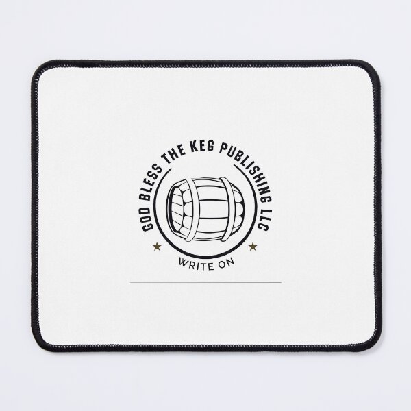 Item preview, The Iconic Retro Logo of God Bless the Keg Publishing LLC designed and sold by Elysianart100.