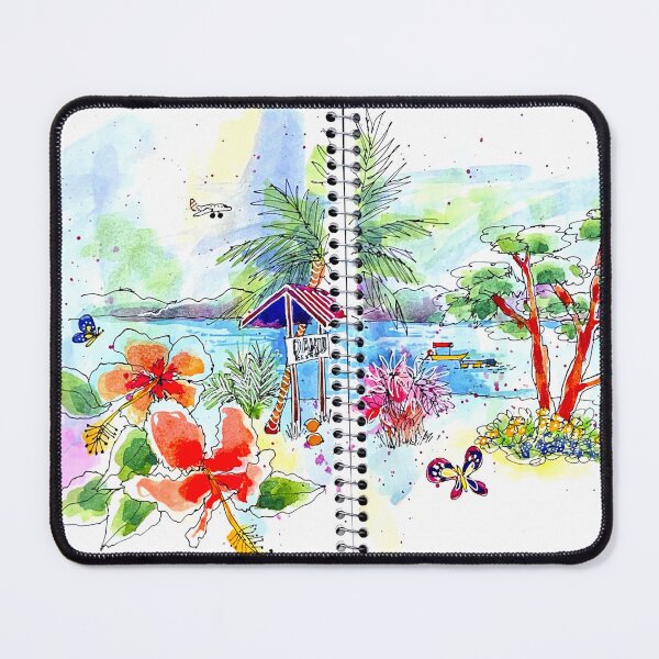 Item preview, Fiji. The Serenity of Daku Resort. designed and sold by ErinHillStudio.