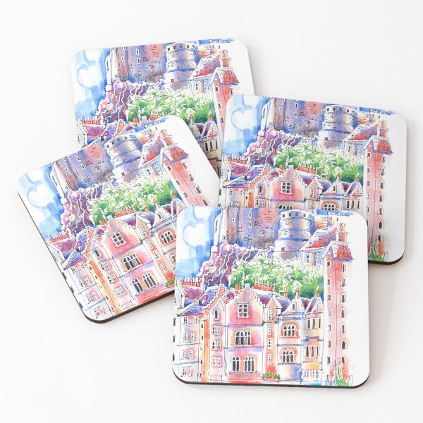 Item preview, Scotland. Edinburgh Castle. designed and sold by ErinHillStudio.