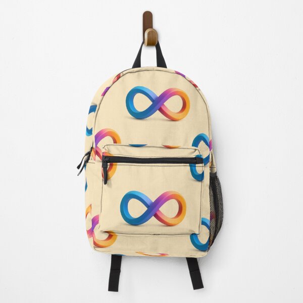 Item preview, „Infinity in Neon – Futuristic 3D Symbol” designed and sold by MK-WOOD.