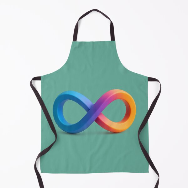 Item preview, „Infinity in Neon – Futuristic 3D Symbol” designed and sold by MK-WOOD.