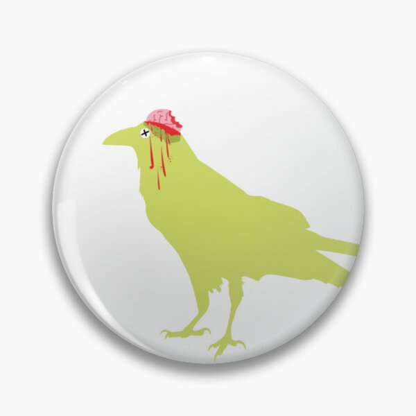 Item preview, Zombie Raven – Undead Crow Brain Pop Art designed and sold by House of Hestia.