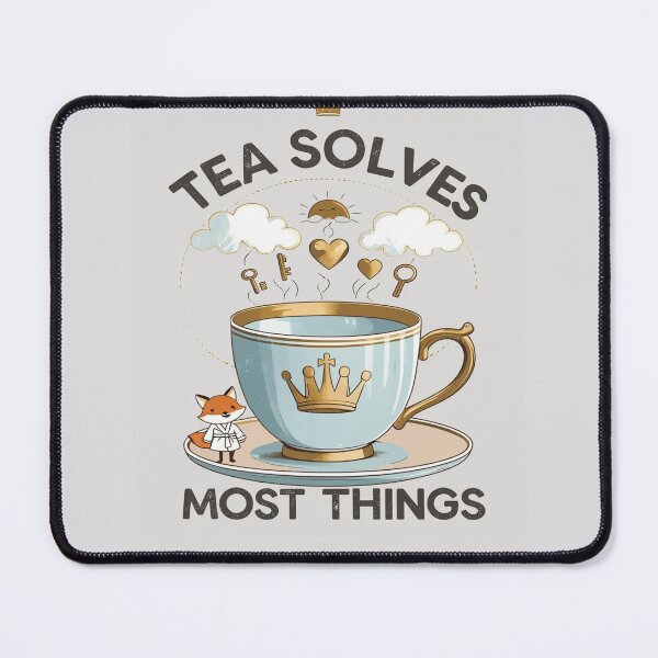Item preview, Tea Solves Most Things T-Shirt – Funny Tea Lover Quote Shirt designed and sold by Mythic Tide.
