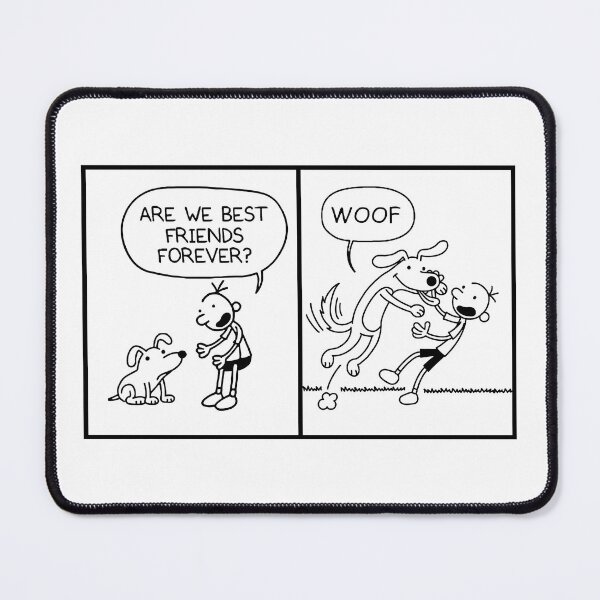 Item preview, Diary of a Wimpy Kid Puppy to Dog Best Friends Forever designed and sold by cheapfan.