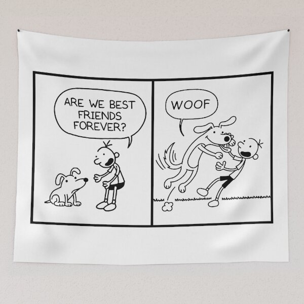 Item preview, Diary of a Wimpy Kid Puppy to Dog Best Friends Forever  designed and sold by cheapfan.