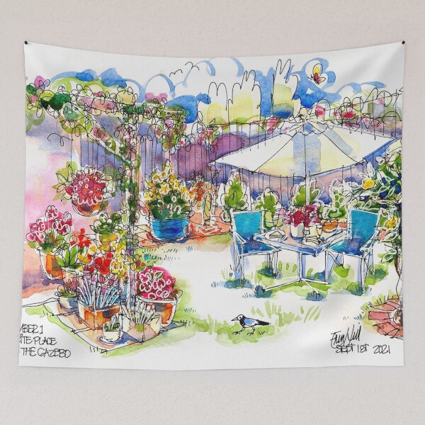 Item preview, Kingscliff NSW. The Gazebo designed and sold by ErinHillStudio.