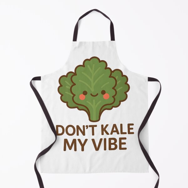 Item preview, Don't Kale My Vibe – Kale Pun Plant-Based Design designed and sold by cheezyburger.