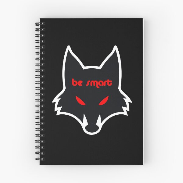 Item preview, Fox head with text be smart designed and sold by QuanntixArt.