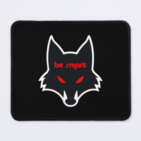 Item preview, Fox head with text be smart designed and sold by QuanntixArt.