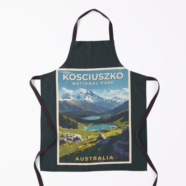 Item preview, Kosciuszko National Park - Australia  designed and sold by GoodOldVintage.