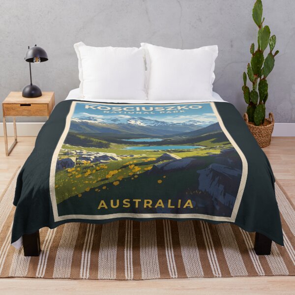 Item preview, Kosciuszko National Park - Australia designed and sold by GoodOldVintage.