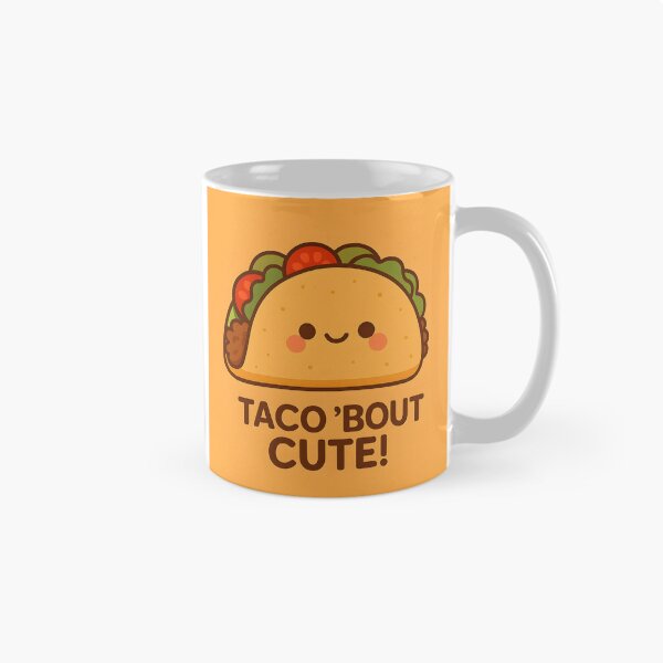 Item preview, Taco 'Bout Cute – Taco Pun Cartoon Design designed and sold by cheezyburger.
