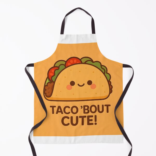 Item preview, Taco 'Bout Cute – Taco Pun Cartoon Design designed and sold by cheezyburger.