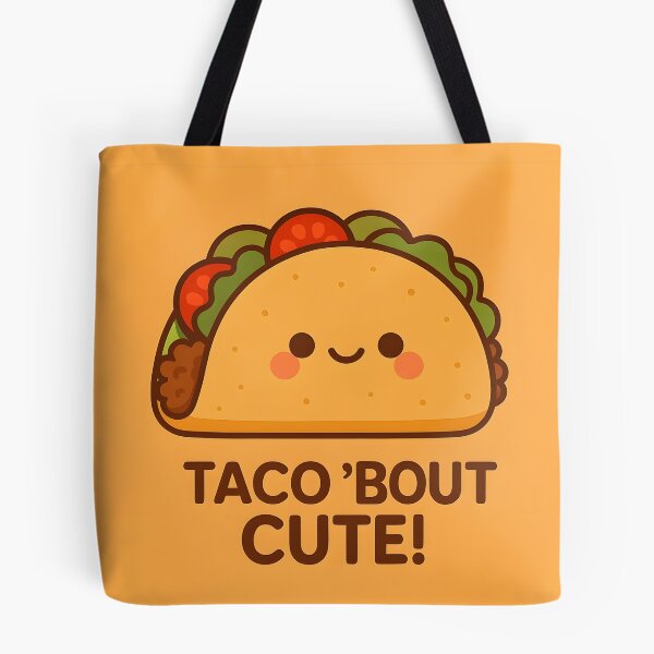 Item preview, Taco 'Bout Cute – Taco Pun Cartoon Design designed and sold by cheezyburger.