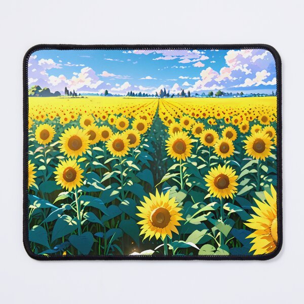 Item preview, Sunny Day in the Sunflower Field designed and sold by HikariMoments.