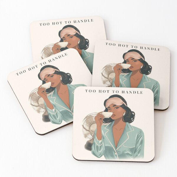 Item preview, Too Hot to Handle – Elegant Menopause Humor Design designed and sold by jelonkaa.