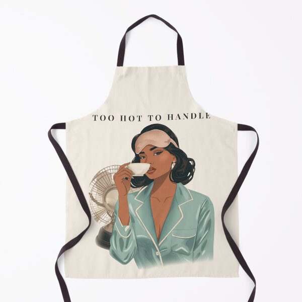 Item preview, Too Hot to Handle – Elegant Menopause Humor Design designed and sold by jelonkaa.