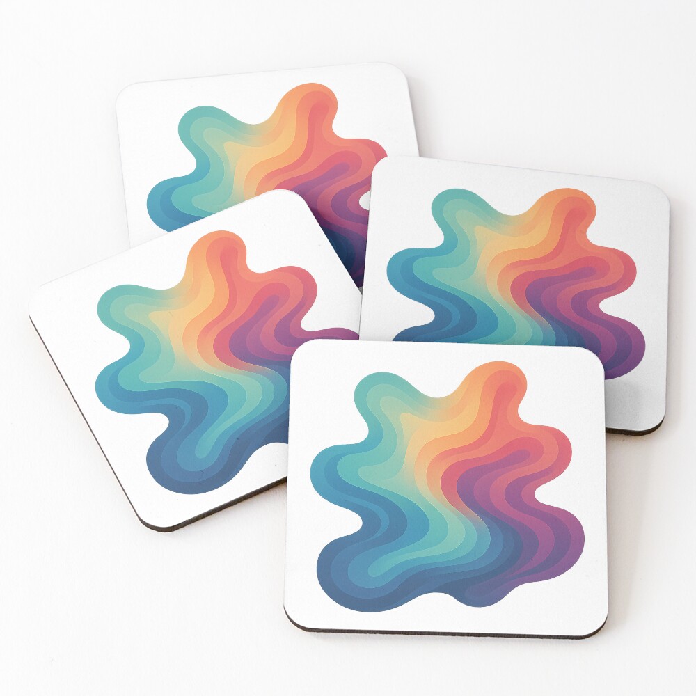 Item preview, Coasters (Set of 4) designed and sold by MemorableVIBES.