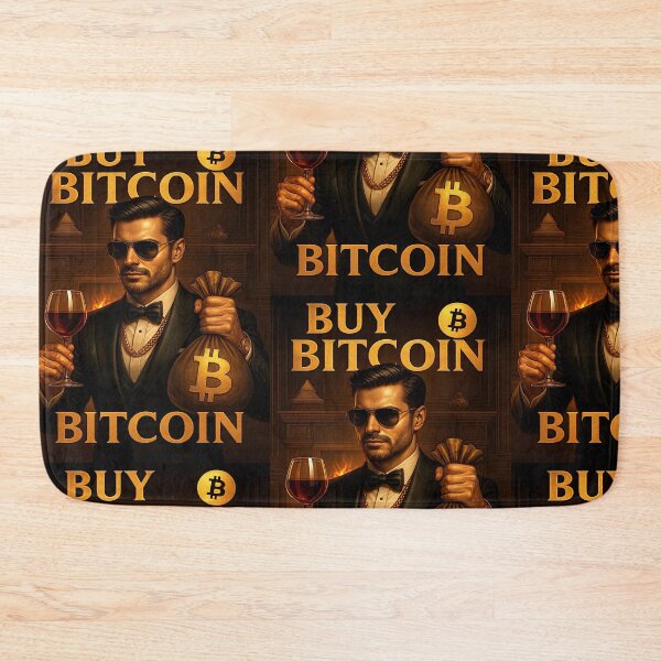 Item preview, “Bitcoin Investor Luxury Art | Crypto Mogul Millionaire Lifestyle designed and sold by ReyDeLaCalle.