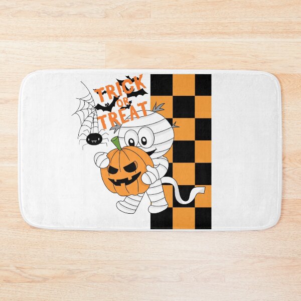 Item preview, Playful Mummy with Pumpkin and Halloween Charm designed and sold by MoodsDesigns.
