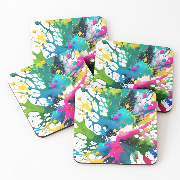 Item preview, Colorful Paint Splash Explosion designed and sold by ArtsAmaze.