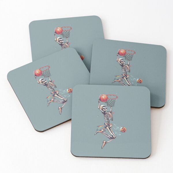 Item preview, Skeleton Slam Dunk Spooky Season designed and sold by Zakrytos ★★★★★.