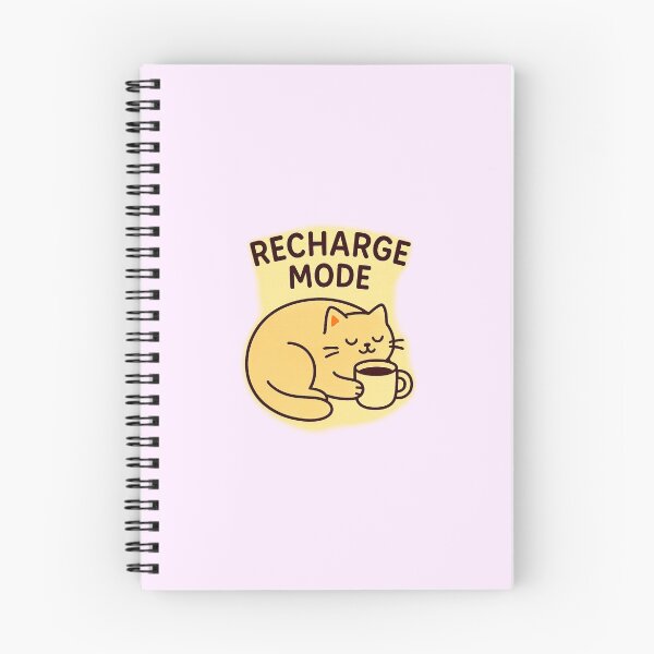 Item preview, Recharge Mode Cat designed and sold by LilyPadShop.
