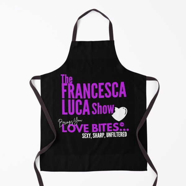 Item preview,  The Francesca Luca Show Love Bites Logo Purple Design designed and sold by EarthArtDesigns.