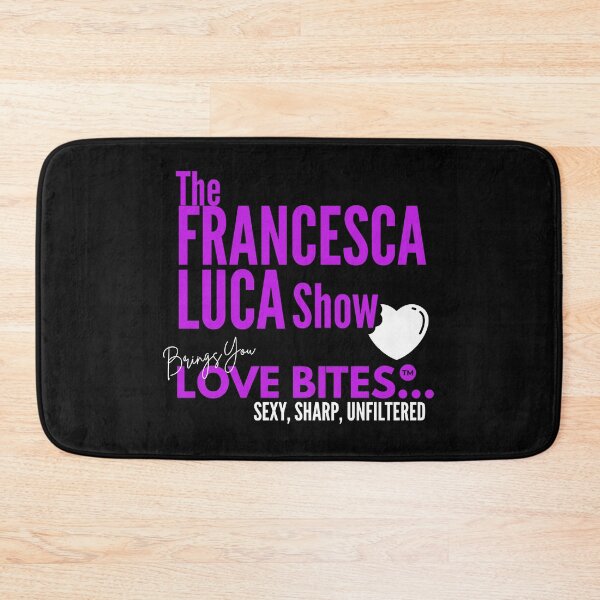 Item preview,  The Francesca Luca Show Love Bites Logo Purple Design designed and sold by EarthArtDesigns.