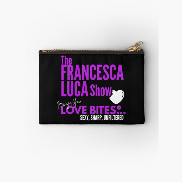 Item preview,  The Francesca Luca Show Love Bites Logo Purple Design designed and sold by EarthArtDesigns.